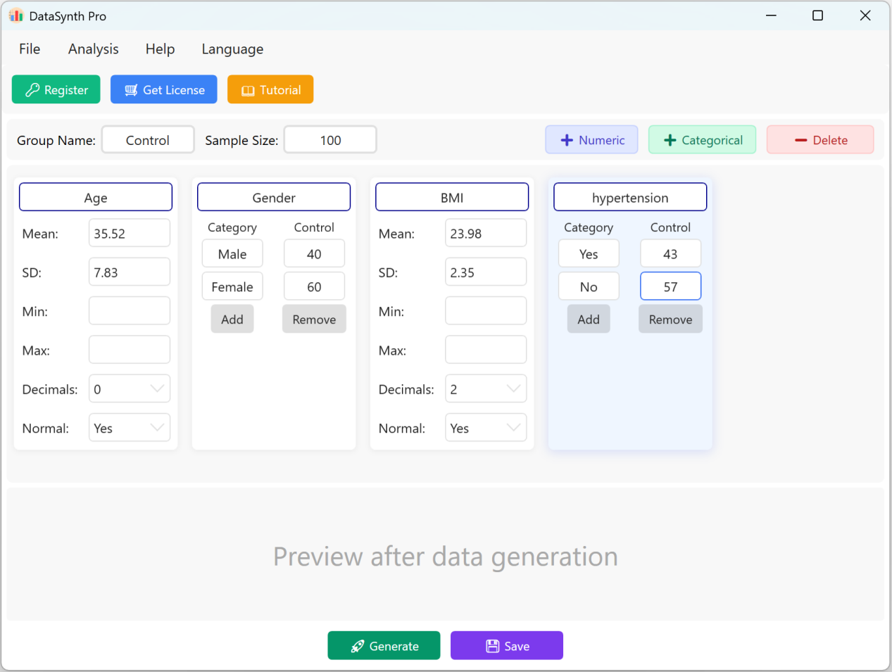 Figure : Opérations de l'interface utilisateur pour l'ajout de variables